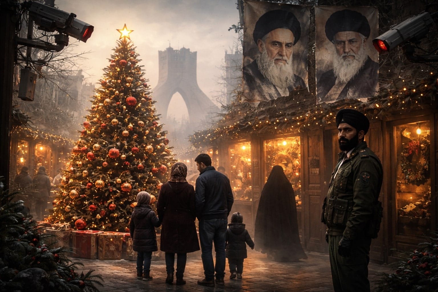natale a teheran Iran