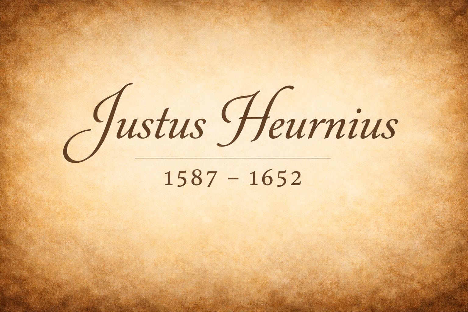 Heurnius Calvinismo