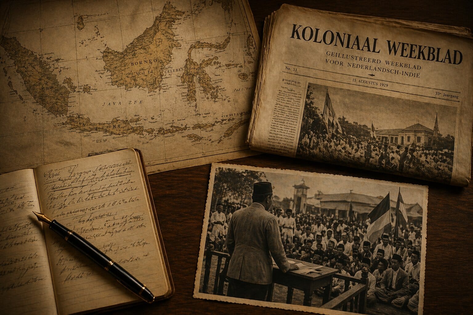 coloinialismo stampa nazionalismo indonesia