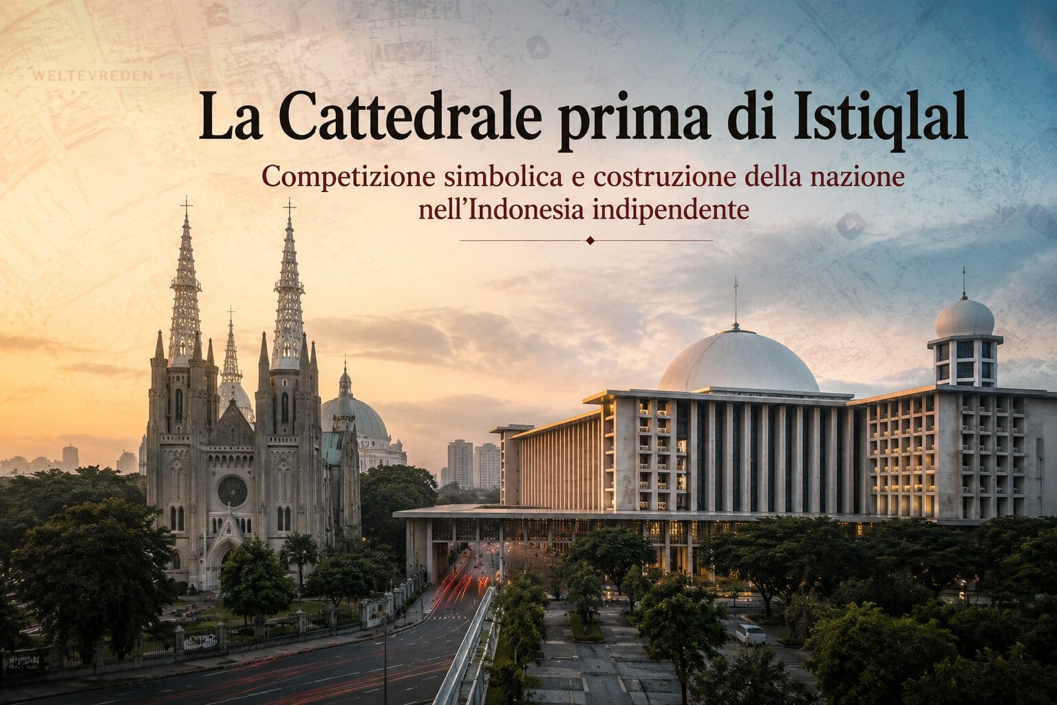 cattedrale jakarta istiqlal indonesia
