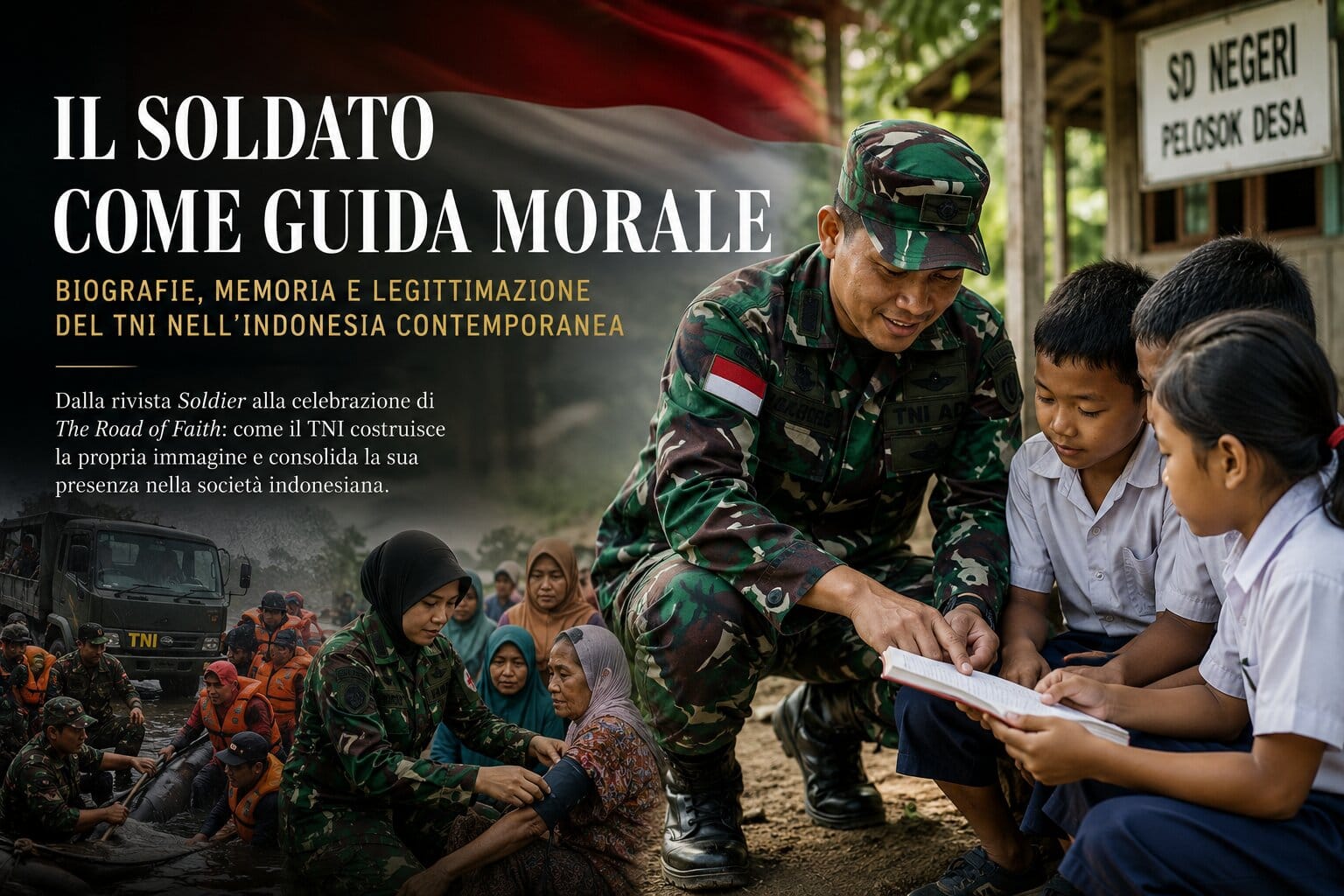 soldato guida morale indonesia
