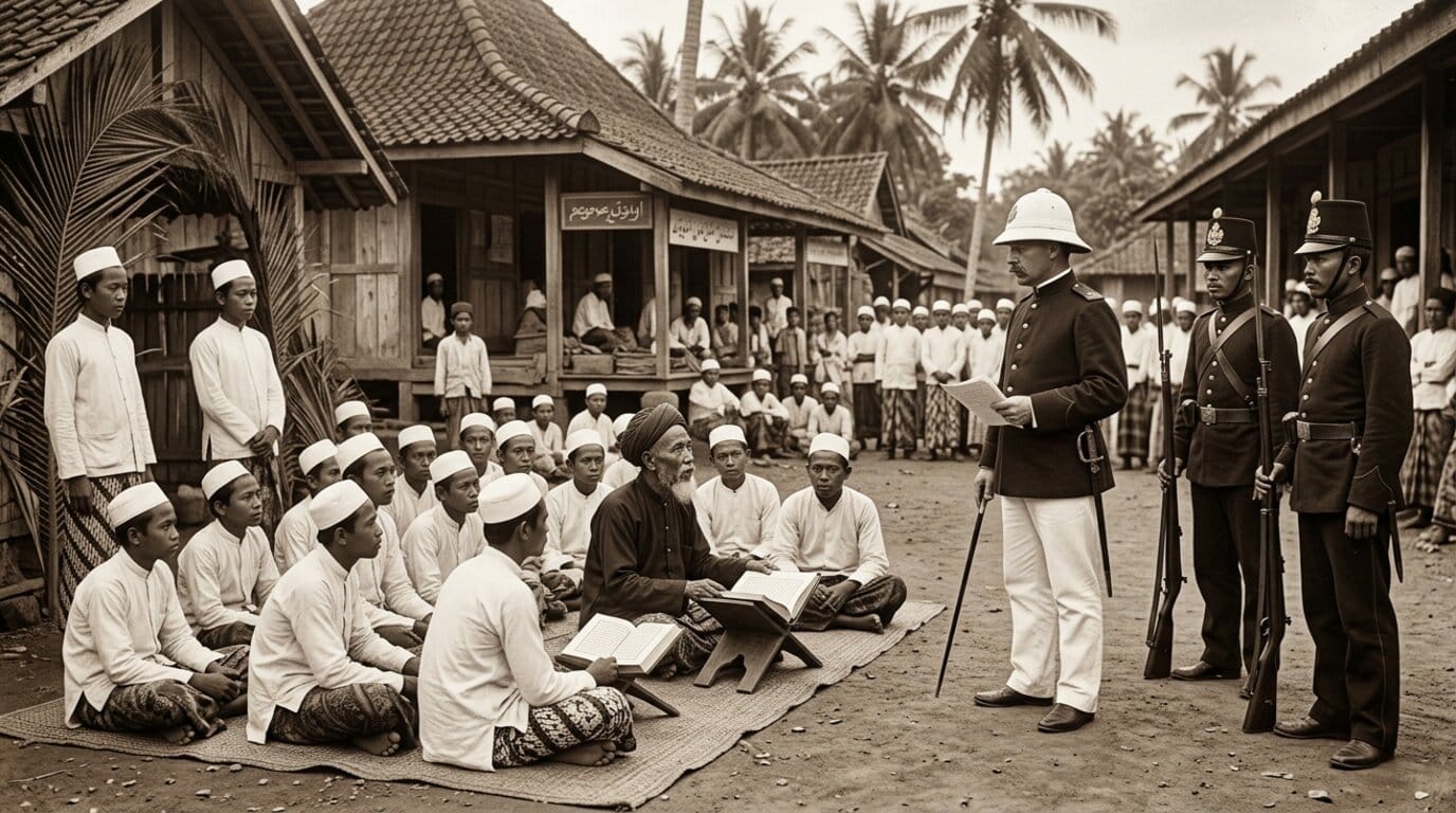 pesantren hindia belanda islam
