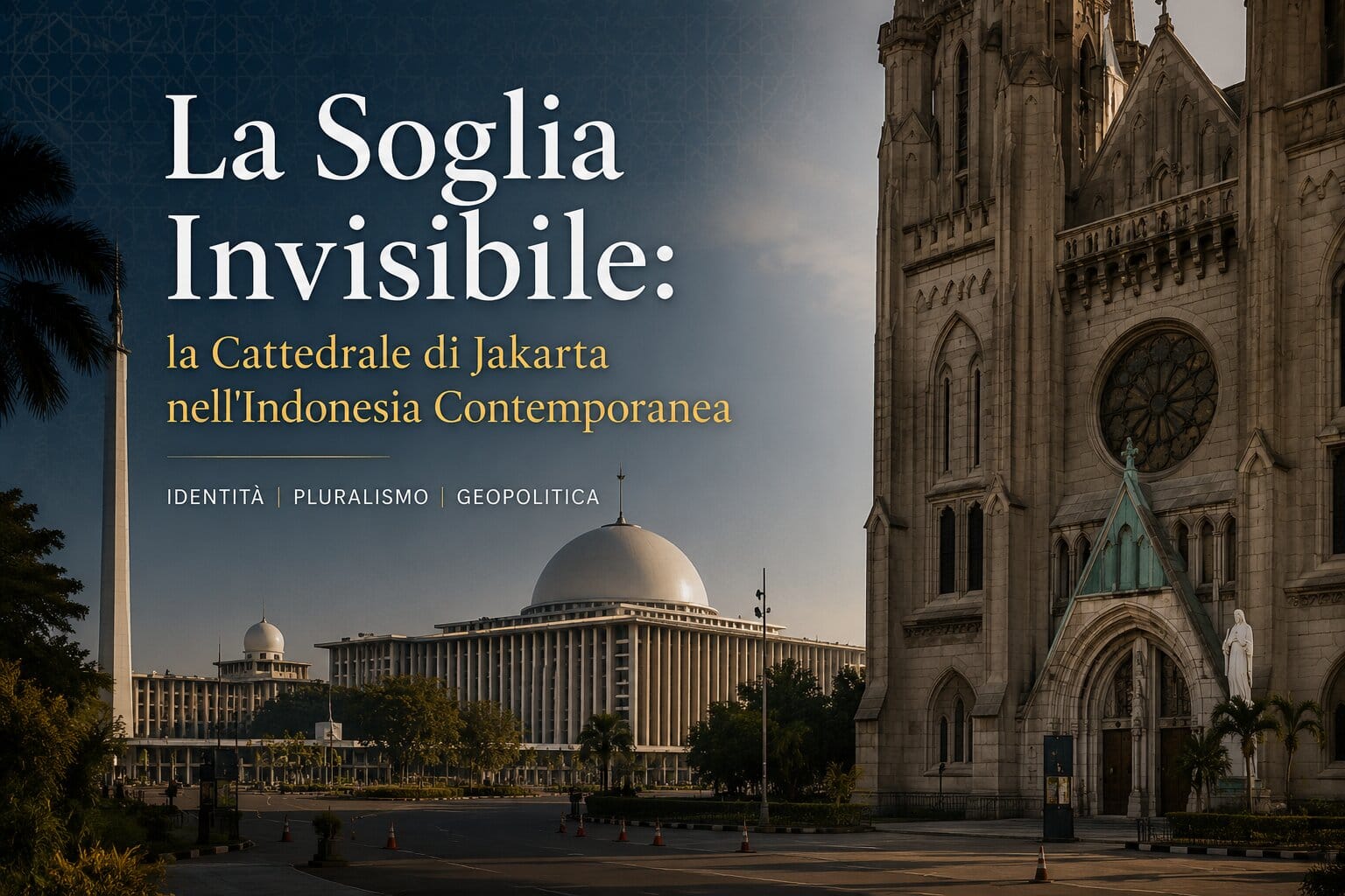 cattedrale di jakarta islam indonesia chiesa cattolica