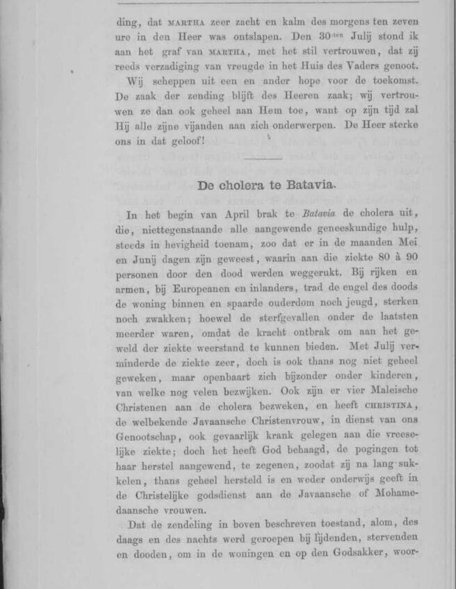 batavia 1863 colera indie orientali olandesi java comité