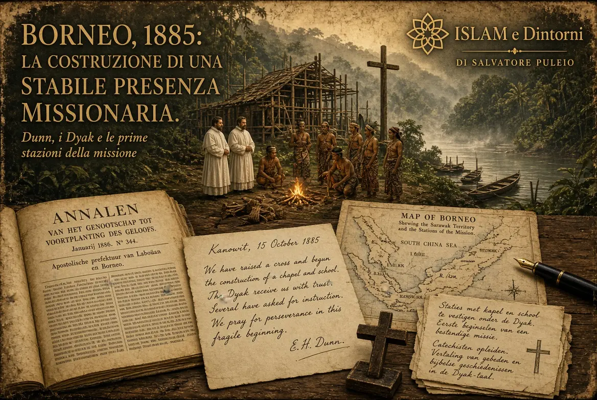 borneo 1885 missione cattolica presenza missionaria indie orientali olandesi
