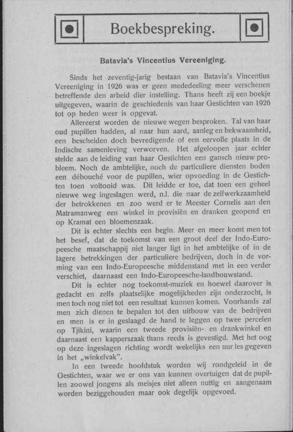 Fonti coeve olandesi. Batavia. Indie Orientali Olandesi. Koloniaal Missie-Tijdschrift.