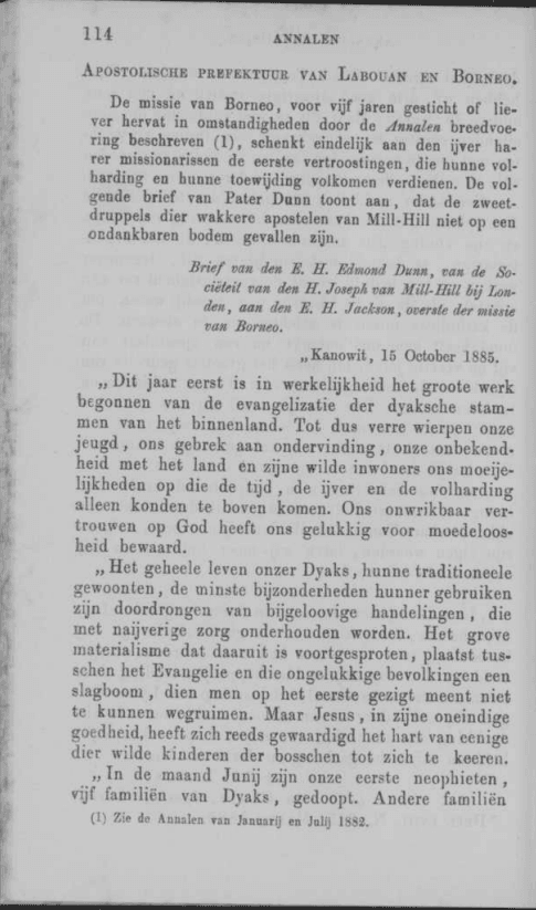  Annalen van het Genootschap tot Voortplanting des Geloofs, 1886. Fonti Coeve Olandesi. Missionari Cattolici. Borneo. 1885. 1886.