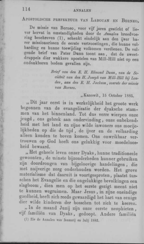  Annalen van het Genootschap tot Voortplanting des Geloofs, 1886. Fonti Coeve Olandesi. Missionari Cattolici. Borneo. 1885. 1886.