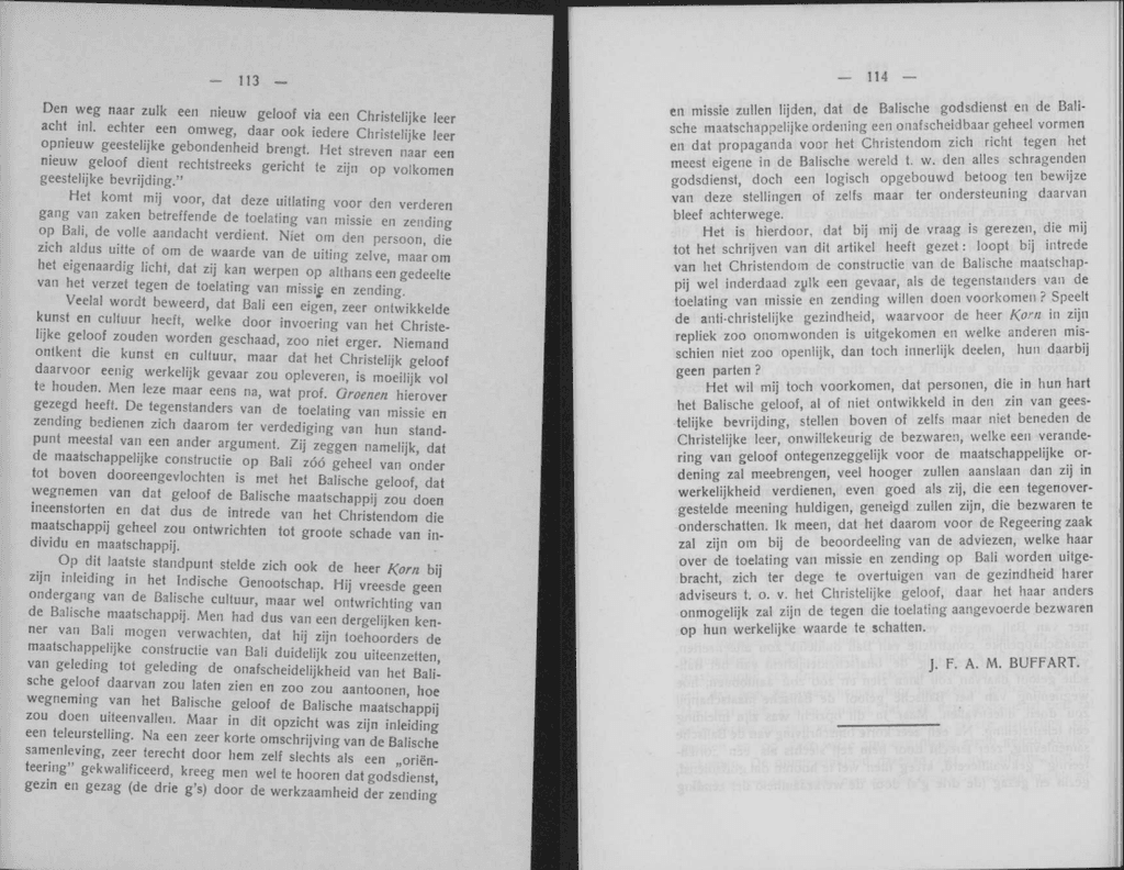 Missie en Zending op Bali, Koloniaal-Missie Tijdschrift. 1932. Indie Orientali Olandesi. Missionari.