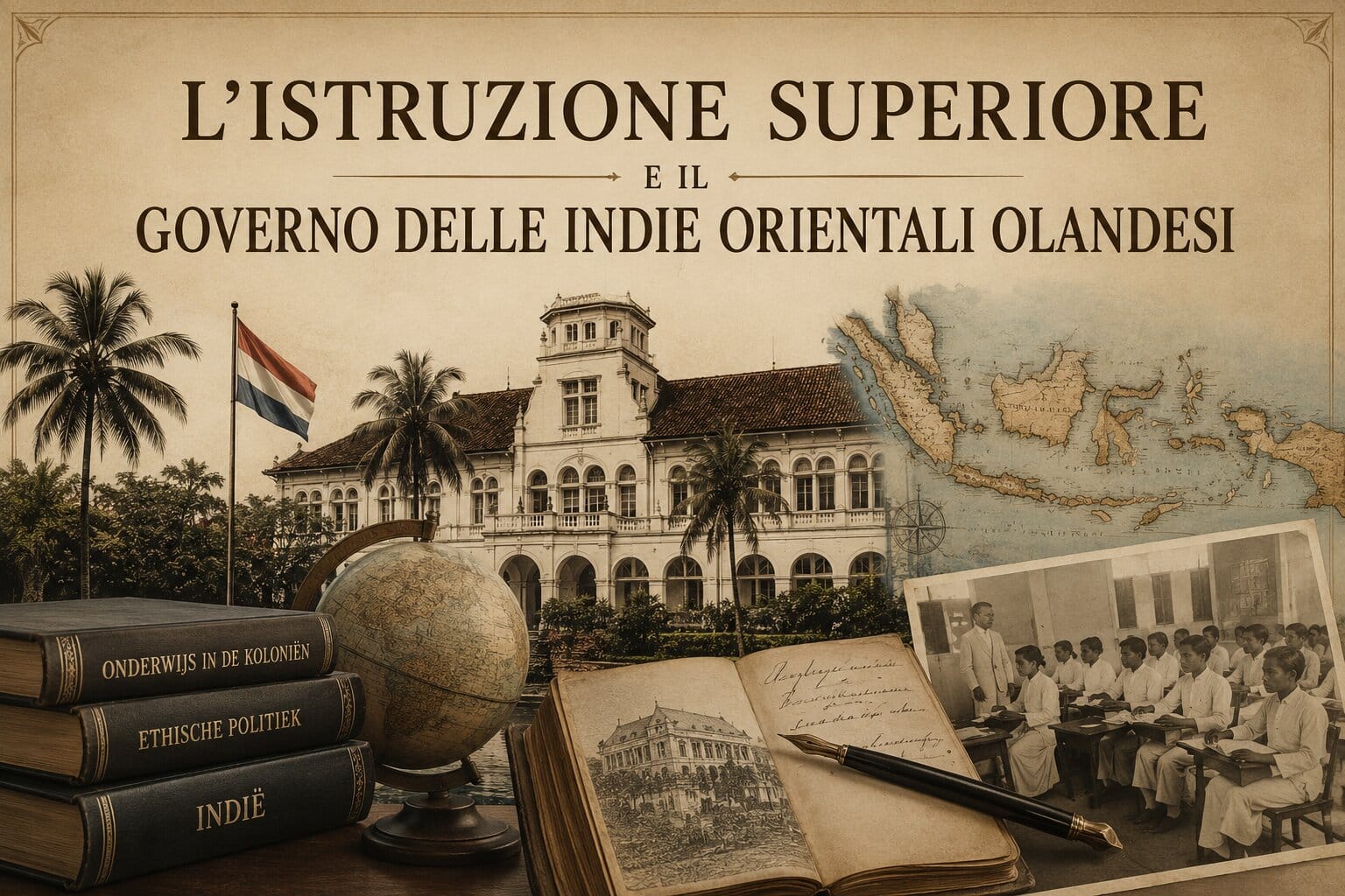 istruzione superiore indie olandesi colonialismo olandese 1924