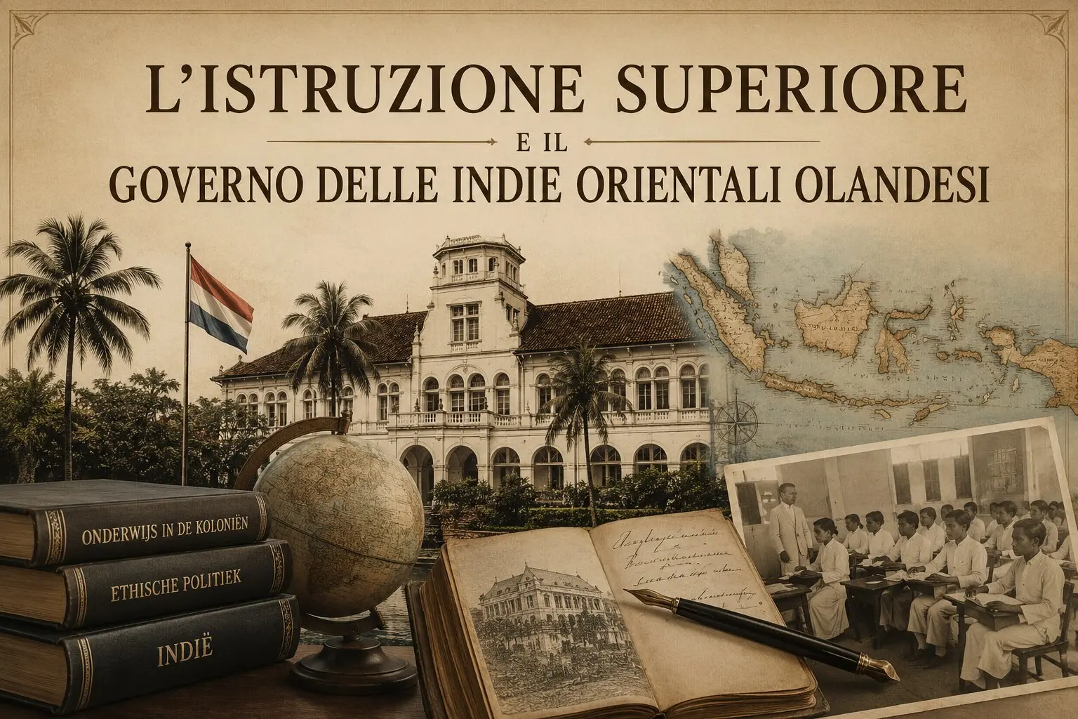 istruzione superiore indie olandesi colonialismo olandese 1924