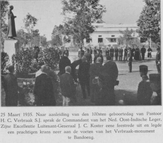 Sint Claverbond 1935. Fonti Coeve Olandesi. Padre Verbraak. Van Heutsz. Indie Orientali Olandesi. 