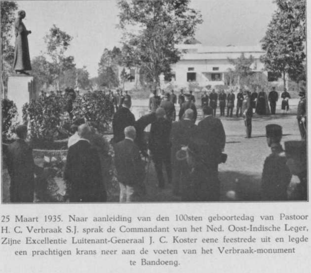 Sint Claverbond 1935. Fonti Coeve Olandesi. Padre Verbraak. Van Heutsz. Indie Orientali Olandesi. 
