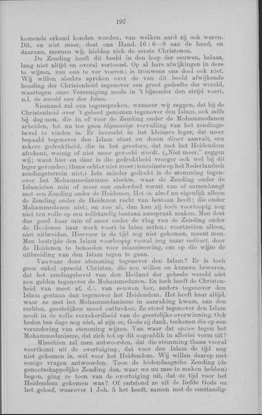 Orgaan der Nederlandsche Zendingsvereeniging. Fonti Coeve Olandesi. Islam Politico. Europa. Occidente. 1912. 2026.