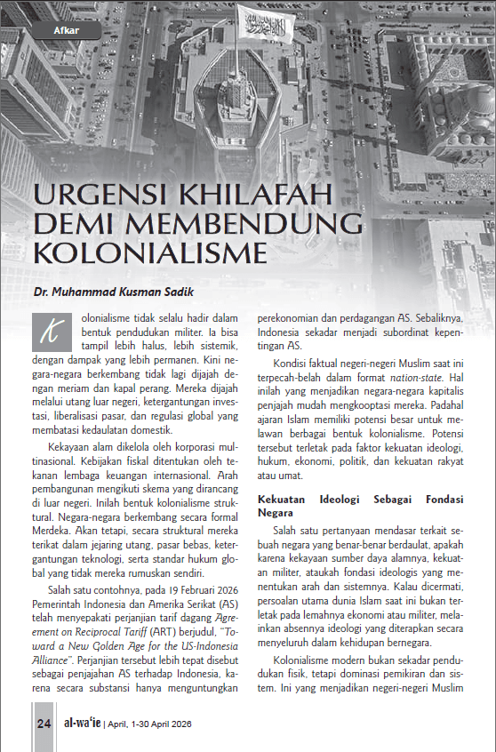 Studi Sicurezza. Califfato. Hizbut Tahrir Indonesia. Al Waie. Fonti Originali. Islamismo.