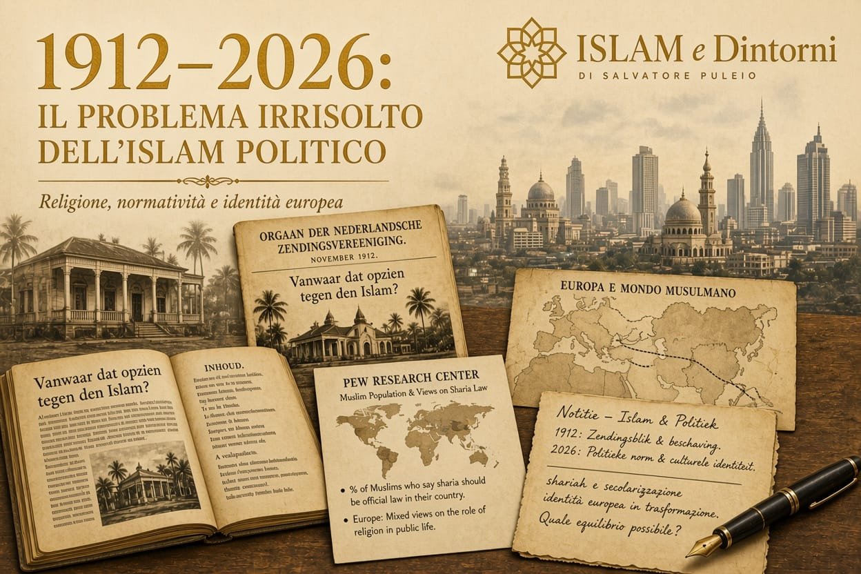 islam politico 1912 1926 cristianesimo europa occidente