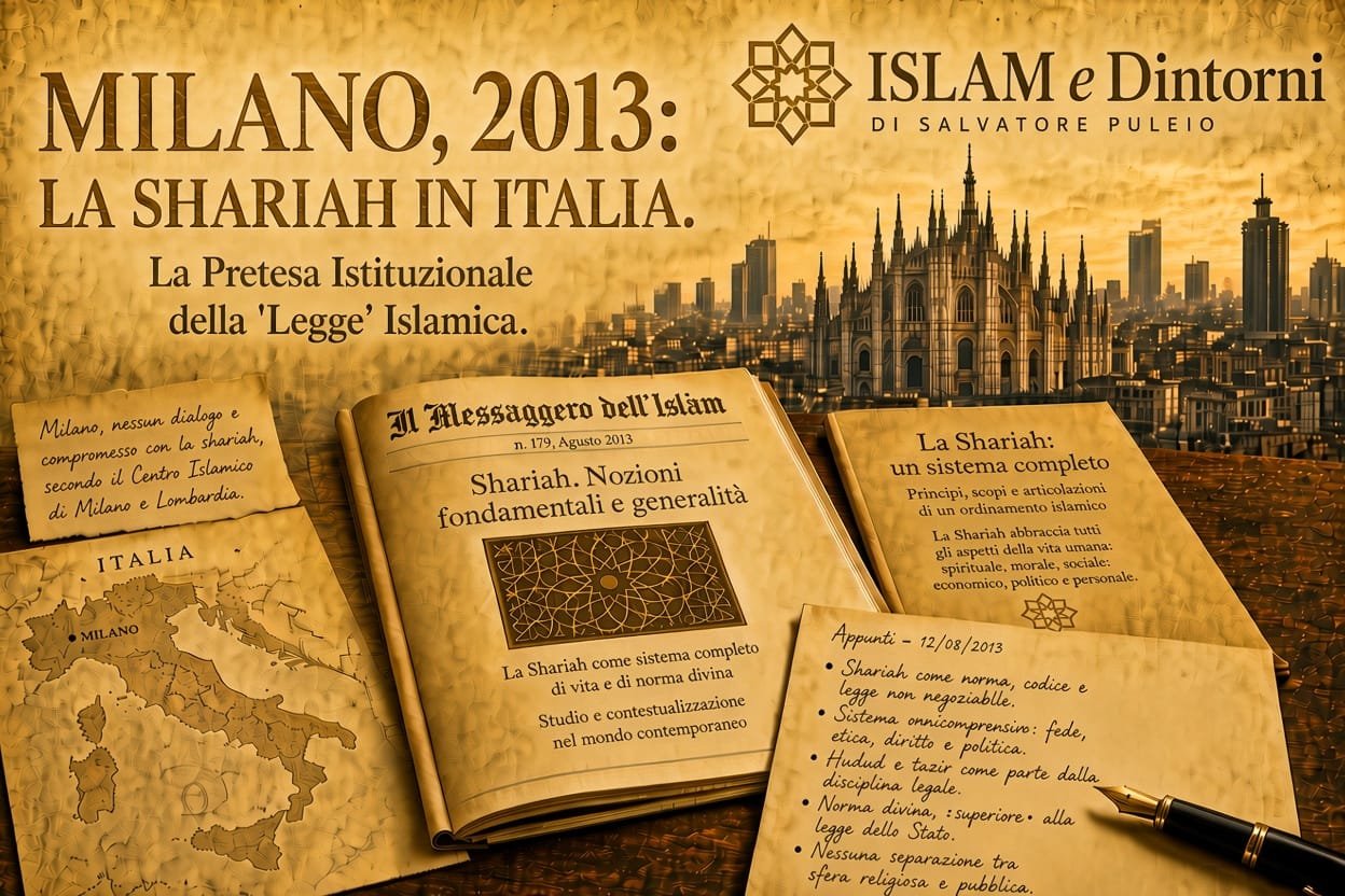 milano 2013 shariah islam politico