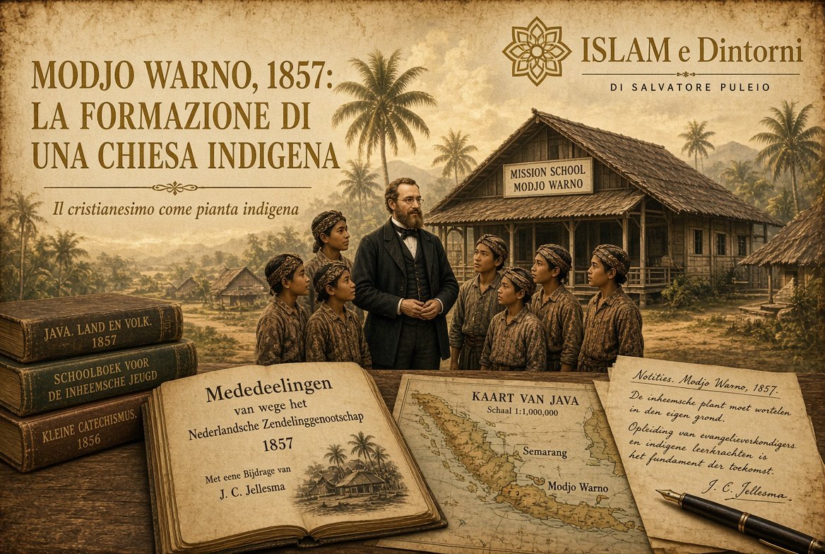 modjo warno 1857 cristianesimo indie orientali olandesi indigenizzazione
