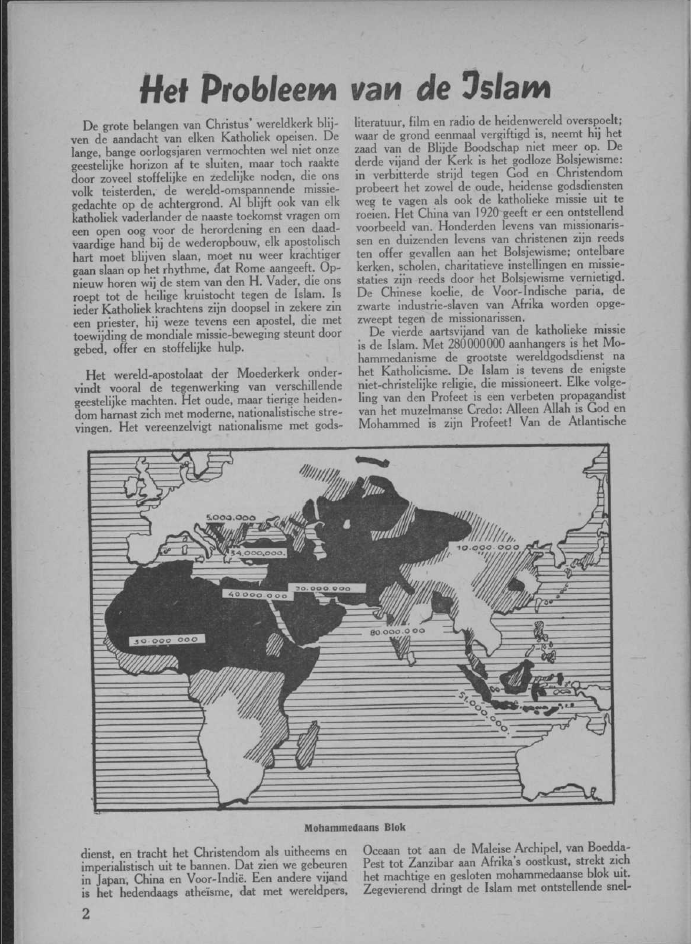 Ceulemans, Het Probleem van de Islam, Katholieke Missiën, 1946. Fonti Olandesi Coeve. Missionari Cattolici.