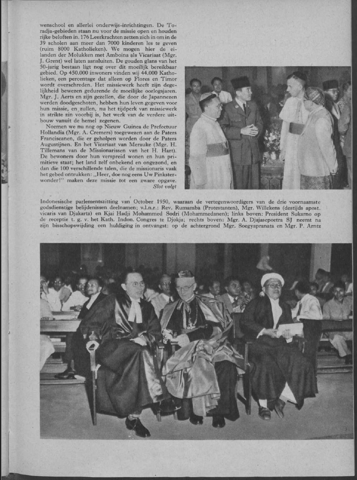 Het rijk der duizenden eilanden II, door J. van Kempen S.J.,  De Katholieke Missiën, Juni 1954. Fonti Coeve Olandesi. Chiesa Cattolica Indonesia.