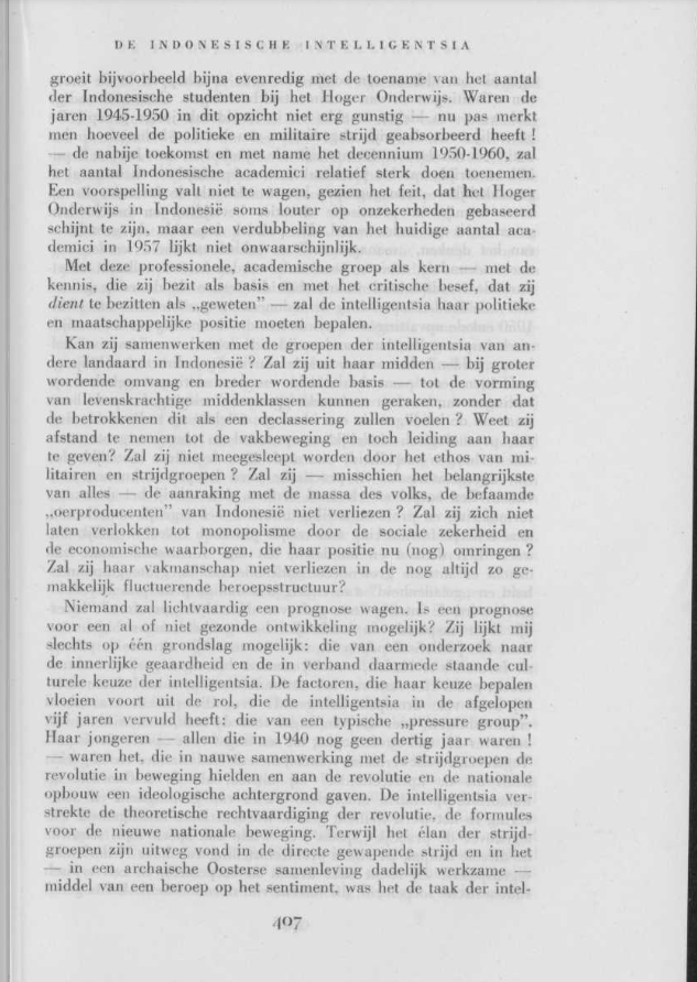 K. Neys, De Indonesische Intelligentsia. Poging tot een plaatsbepaling. Orientatie, Cultureel Maandblad, 44, Januari Juni 1952. Fonti coeve olandesi. Islam. Intellettuali.