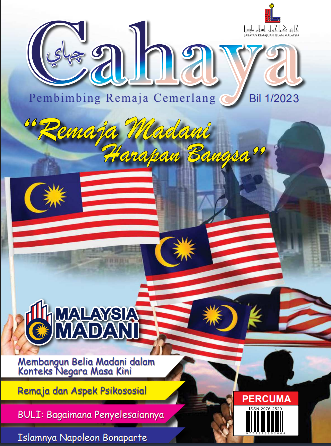Cahaya. Rivista Islamica Malese. 2023. Fonti Primarie. Retorica Islamica. Napoleone.