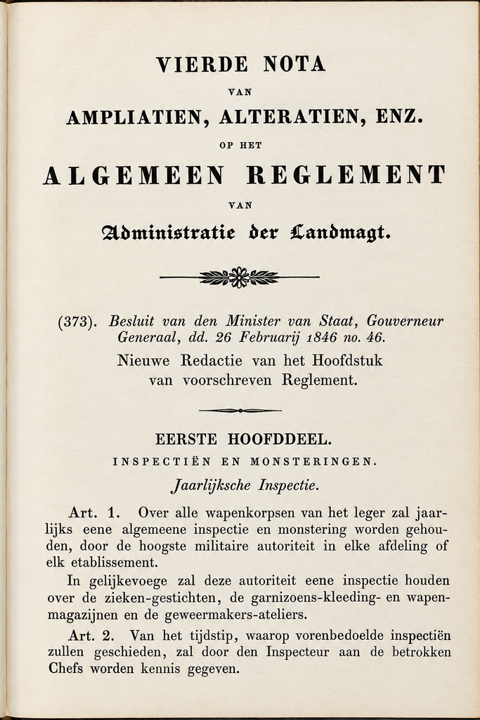 Staatsblad van Nederlandsch Indie, voor het jaar 1847. Fonti coeve olandesi. Indie Orientali Olandesi. 