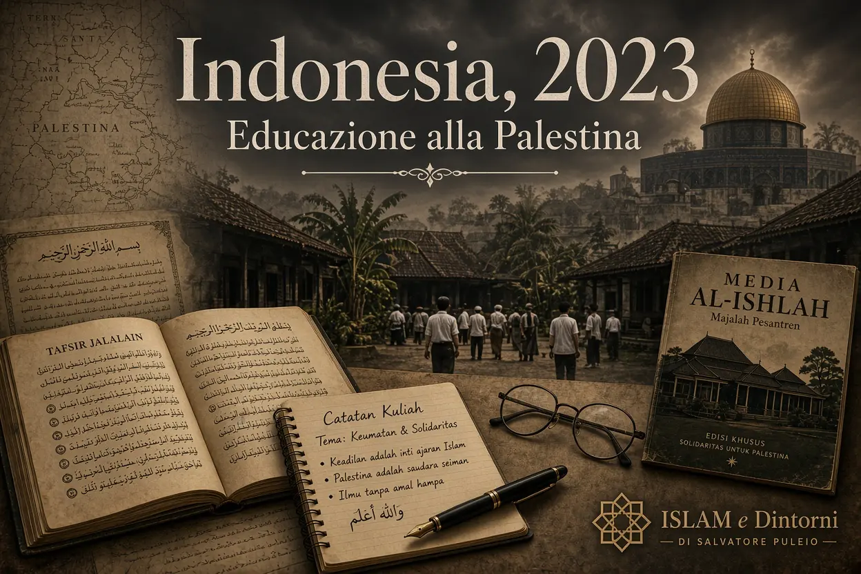 indonesia palestina 2023 hamas guerra pesantren